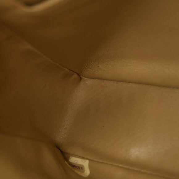 CHANEL Quilted CC Single Flap Shoulder Bag Matelasse Leather Chain - Picture 13 of 16